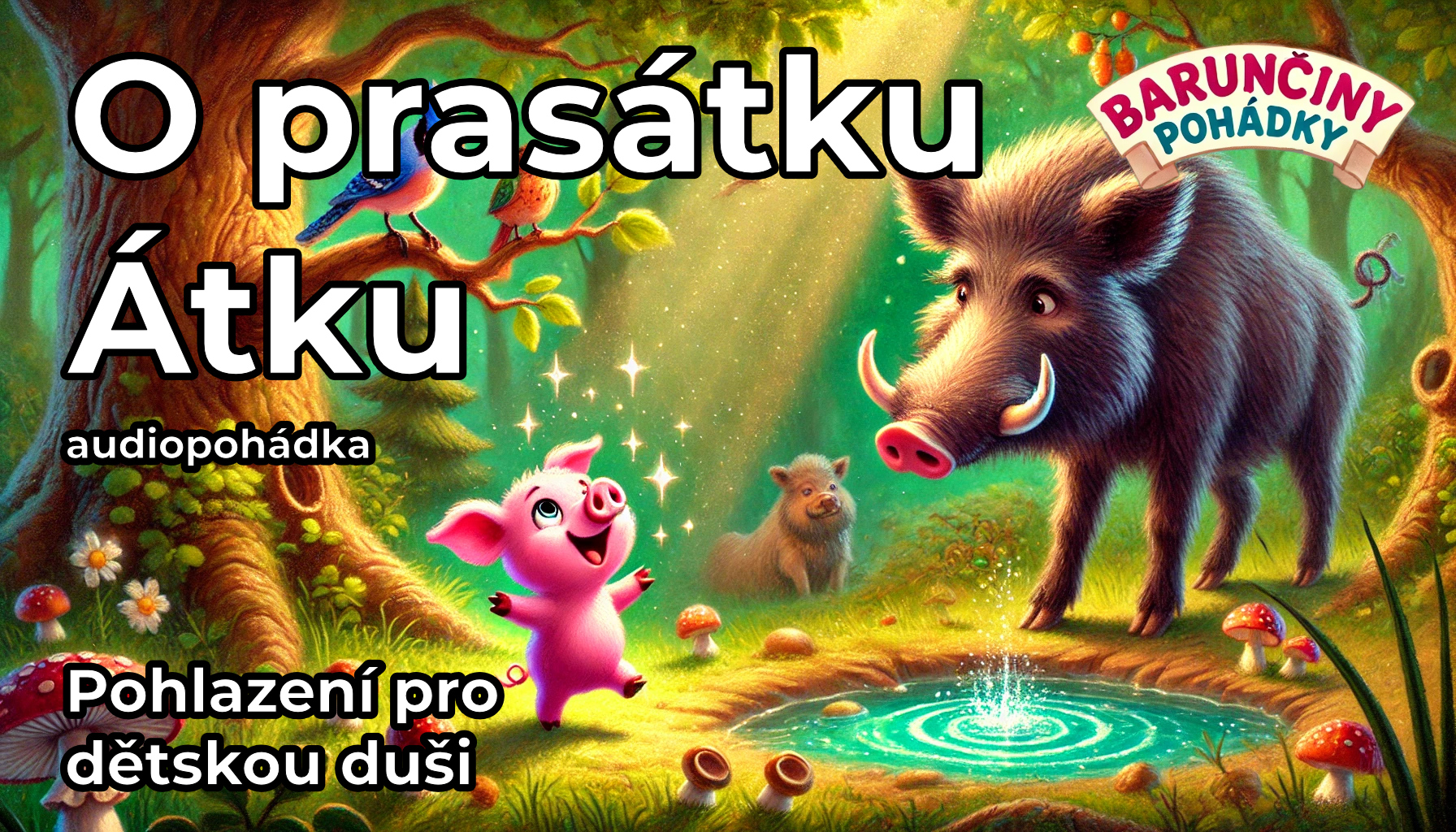 O prasátku Átku
